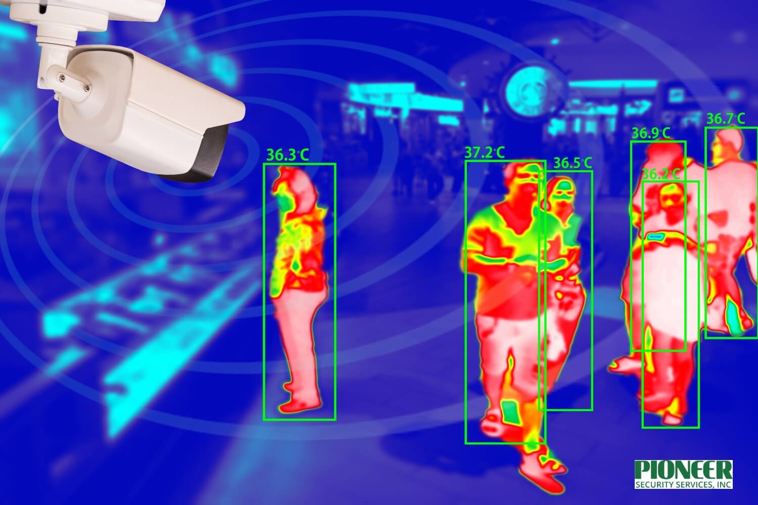 Thermal Detection in live video monitoring